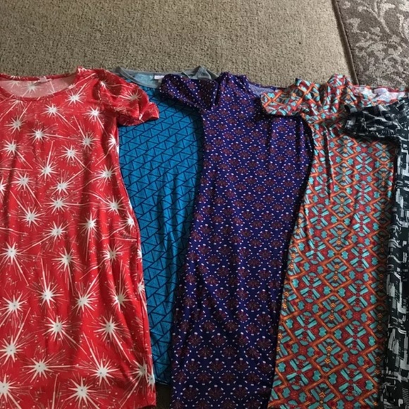 LuLaRoe Dresses & Skirts - Lularoe Julia dress bundle sz s and xs